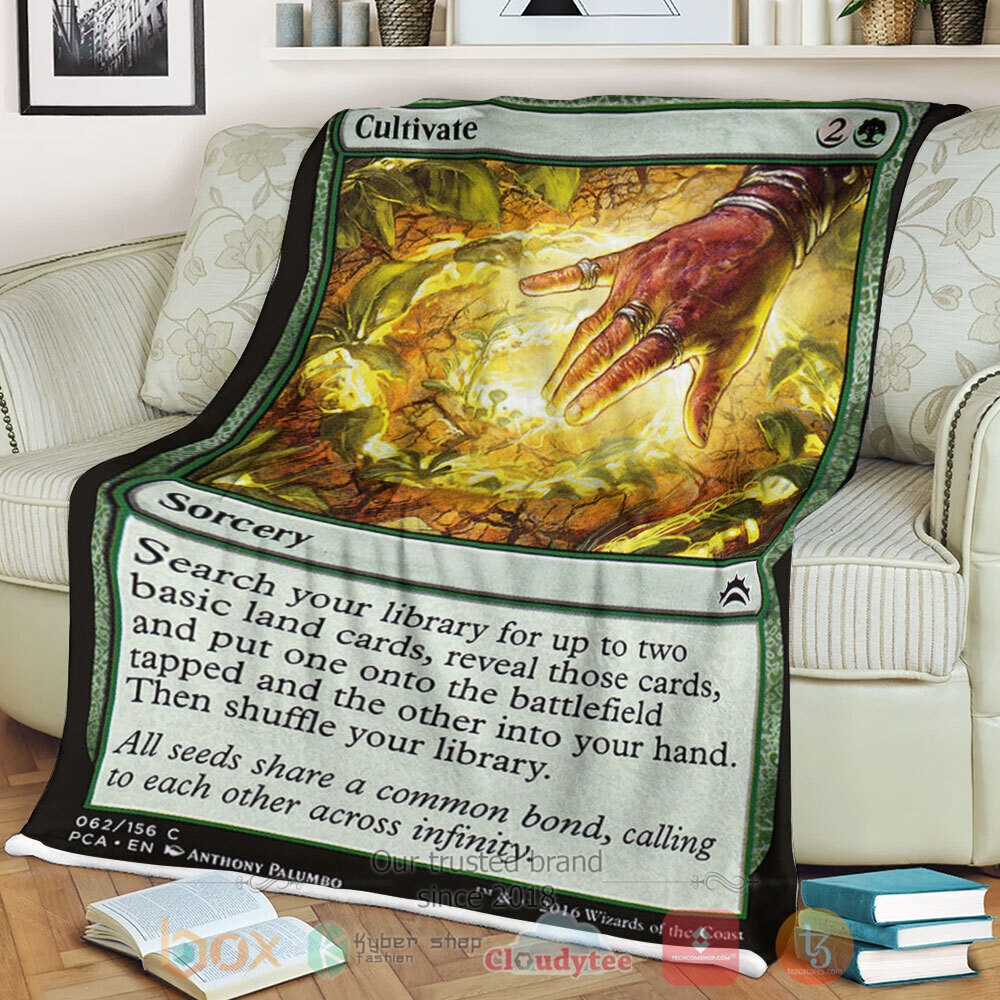 Game Mtg 62 Cultivate Sherpa Blanket Game Mtg 62 Cultivate Sherpa Blanket