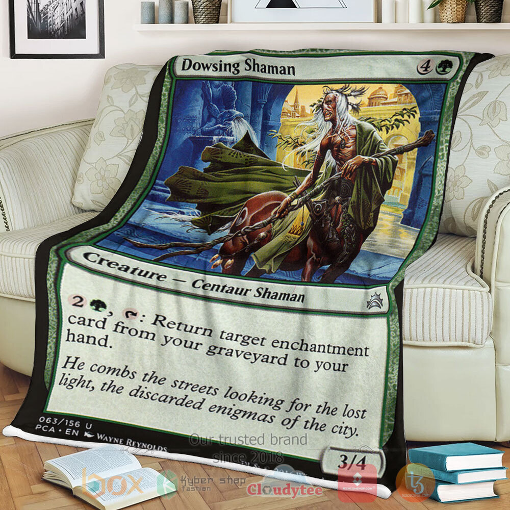 Game Mtg 63 Dowsing Shaman Sherpa Blanket Game Mtg 63 Dowsing Shaman Sherpa Blanket