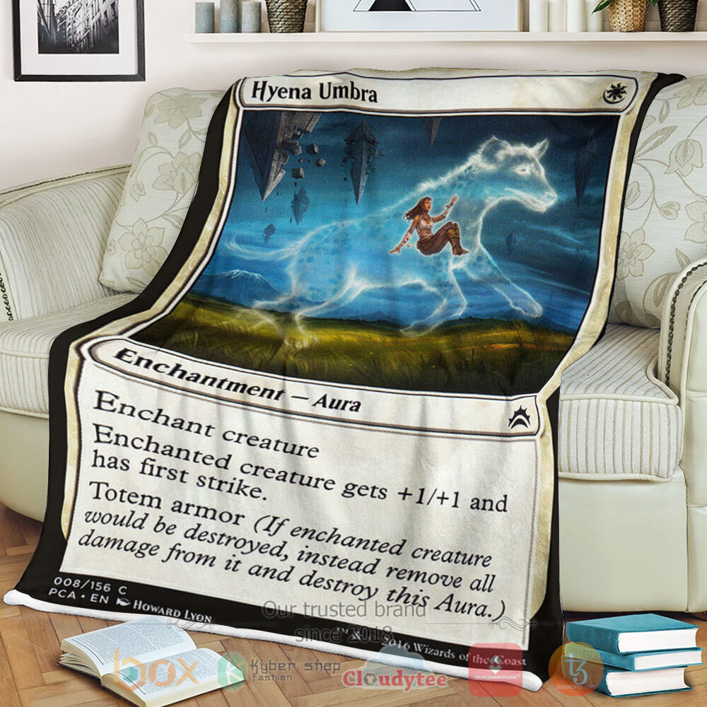 Game Mtg 8 Hyena Umbra Sherpa Blanket Game Mtg 8 Hyena Umbra Sherpa Blanket