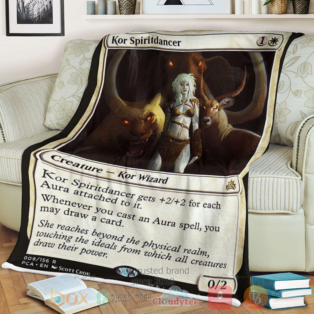 Game Mtg 9 Kor Spiritdancer Sherpa Blanket Game Mtg 9 Kor Spiritdancer Sherpa Blanket