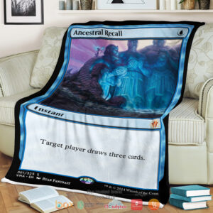 Game Mtg Ancestral Recall Blanket
