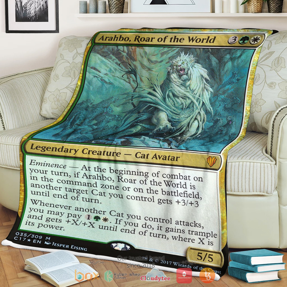 Game Mtg Arahbo Roar Of The World Blanket Game Mtg Arahbo Roar Of The World Blanket