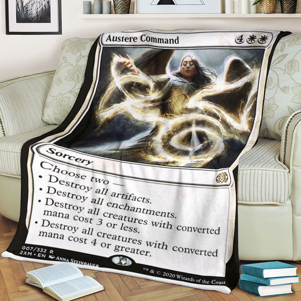 Game Mtg Austere Command Blanket Game Mtg Austere Command Blanket