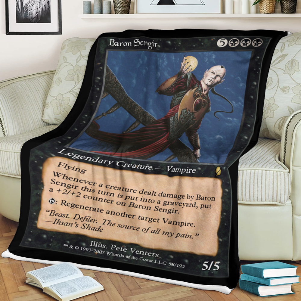 Game Mtg Baron Sengir Blanket Game Mtg Baron Sengir Blanket