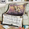 Game Mtg Basri S Lieutenant Fleece Blanket