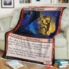 Game Mtg Battle Rattle Shaman Fleece Blanket