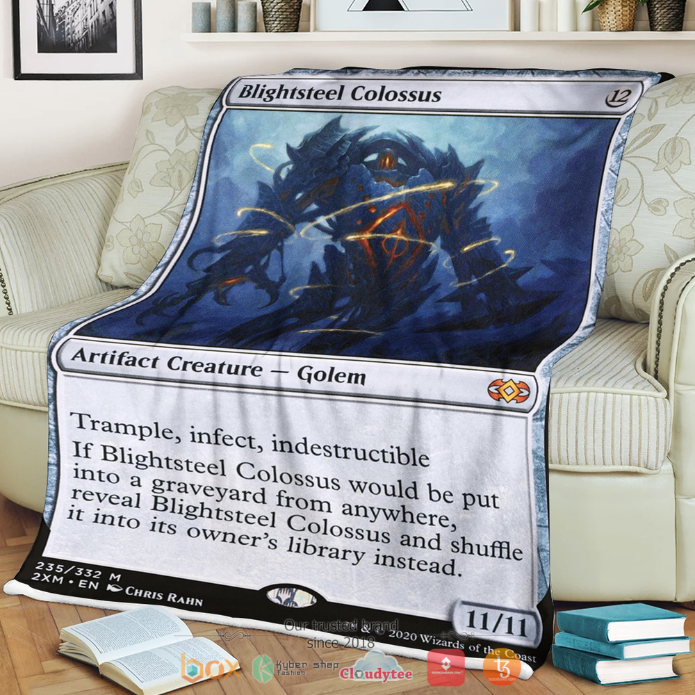 Game Mtg Blightsteel Colossus Blanket Game Mtg Blightsteel Colossus Blanket