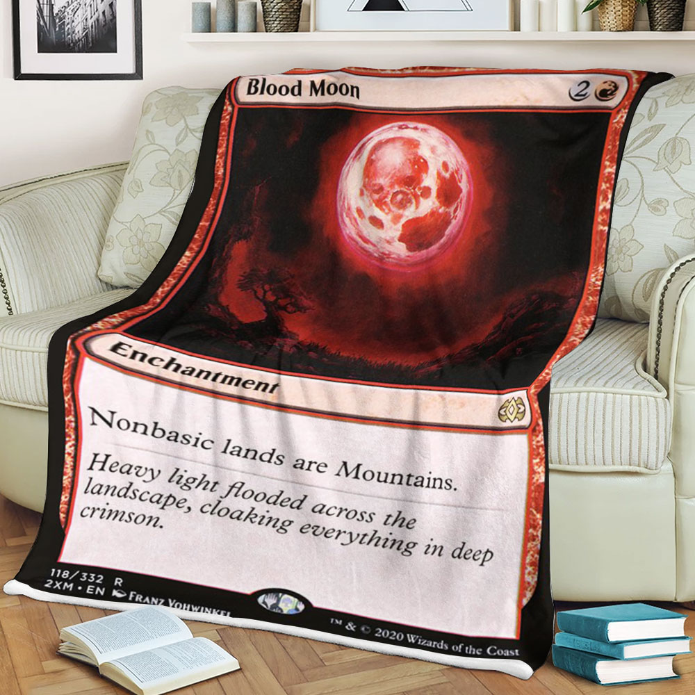 Game Mtg Blood Moon Blanket 2 Game Mtg Blood Moon Blanket 2