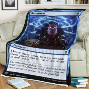 Game Mtg Brainstorm Soft Blanket