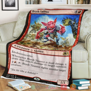 Game Mtg Brash Taunter Fleece Blanket