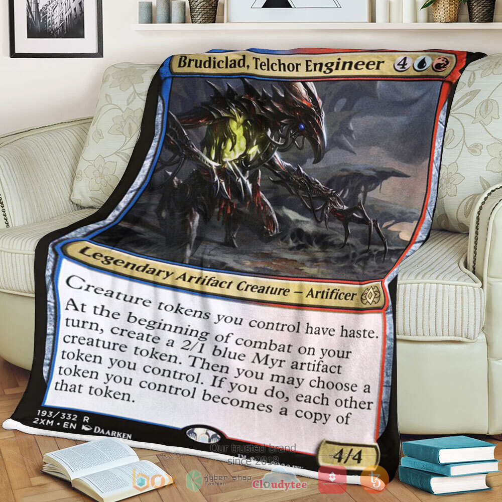 Game Mtg Brudiclad Telchor Engineer Sherpa Blanket Game Mtg Brudiclad Telchor Engineer Sherpa Blanket