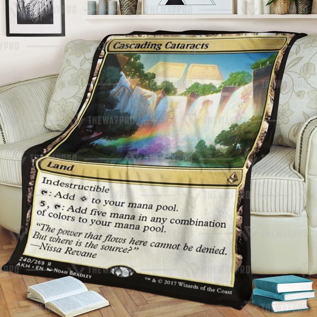 Game Mtg Cascading Cataracts Blanket Game Mtg Cascading Cataracts Blanket