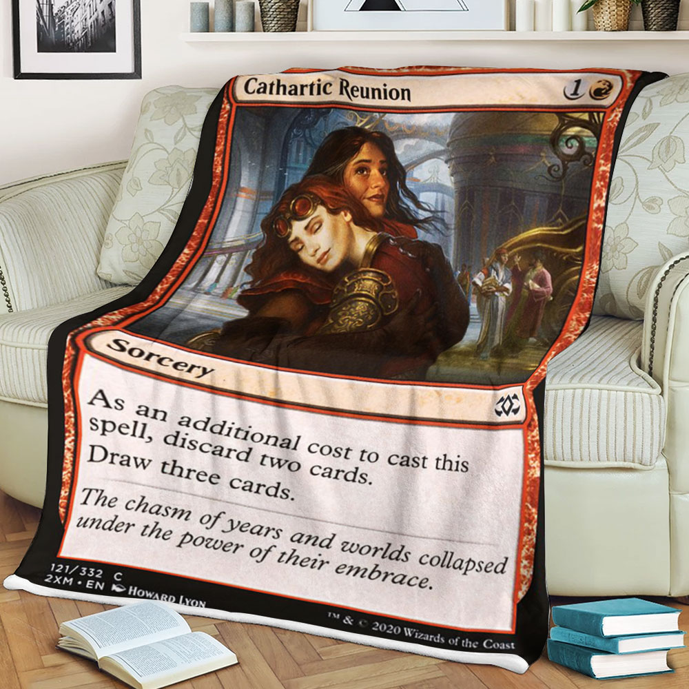 Game Mtg Cathartic Reunion Blanket Game Mtg Cathartic Reunion Blanket