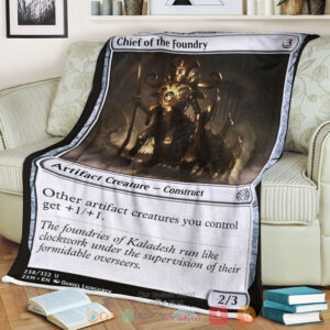 Game Mtg Chief Of The Foundry Sherpa Blanket