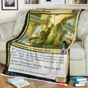 Game Mtg Conclave Mentor Fleece Blanket