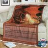 Game Mtg Crimson Hellkite Fleece Blanket
