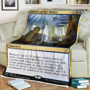 Game Mtg Dance Of The Manse Blanket
