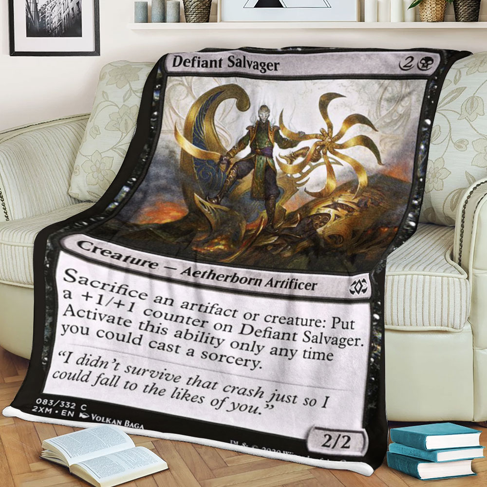 Game Mtg Defiant Salvager Blanket Game Mtg Defiant Salvager Blanket