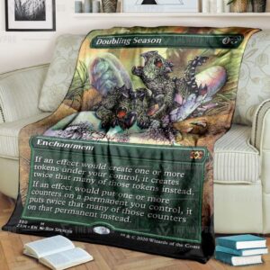 Game Mtg Doubling Season Blanket