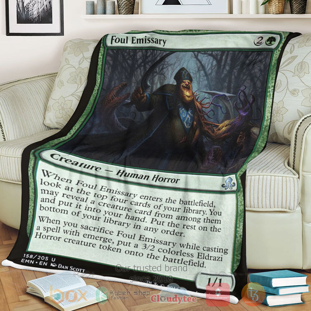 Game Mtg Emn 158 Foul Emissary Sherpa Blanket Game Mtg Emn 158 Foul Emissary Sherpa Blanket