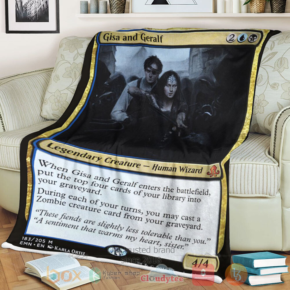Game Mtg Emn 183 Gisa And Geralf Sherpa Blanket Game Mtg Emn 183 Gisa And Geralf Sherpa Blanket