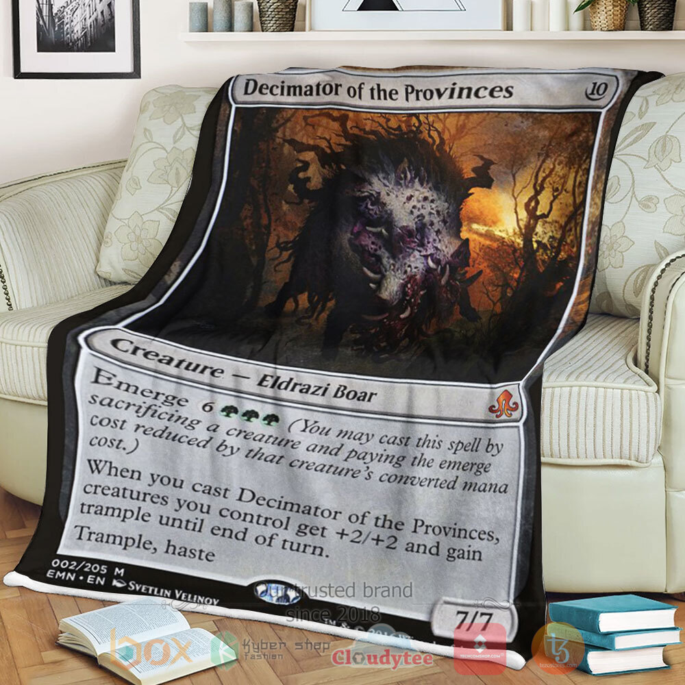 Game Mtg Emn 2 Decimator Of The Provinces Sherpa Blanket Game Mtg Emn 2 Decimator Of The Provinces Sherpa Blanket
