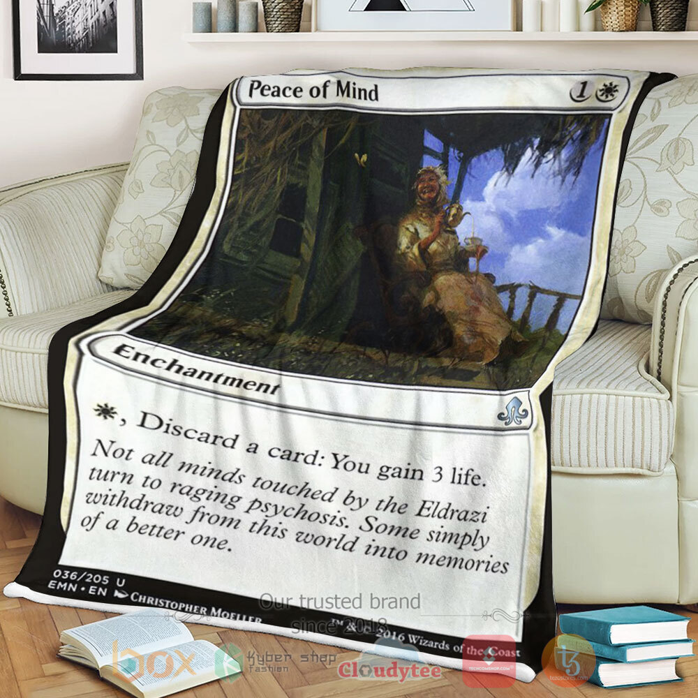 Game Mtg Emn 36 Peace Of Mind Sherpa Blanket Game Mtg Emn 36 Peace Of Mind Sherpa Blanket