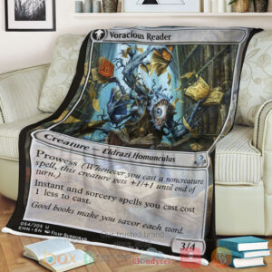 Game Mtg Emn 54 Voracious Reader Sherpa Blanket