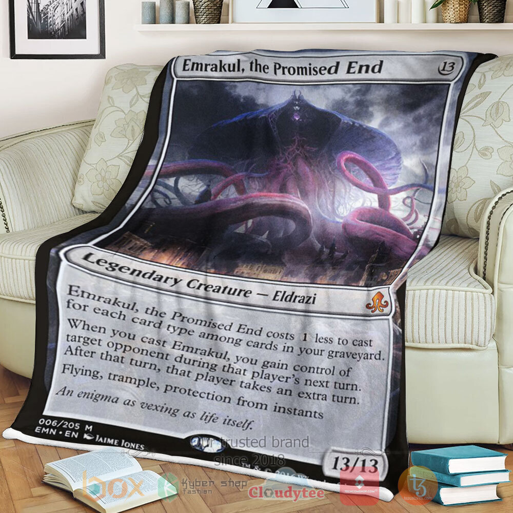Game Mtg Emn 6 Emrakul The Promised End Sherpa Blanket Game Mtg Emn 6 Emrakul The Promised End Sherpa Blanket