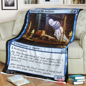 Game Mtg Emn 62 Geist Of The Archives Sherpa Blanket