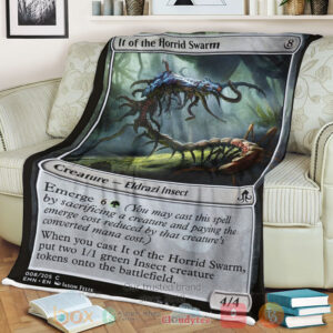 Game Mtg Emn 8 It Of The Horrid Swarm Sherpa Blanket