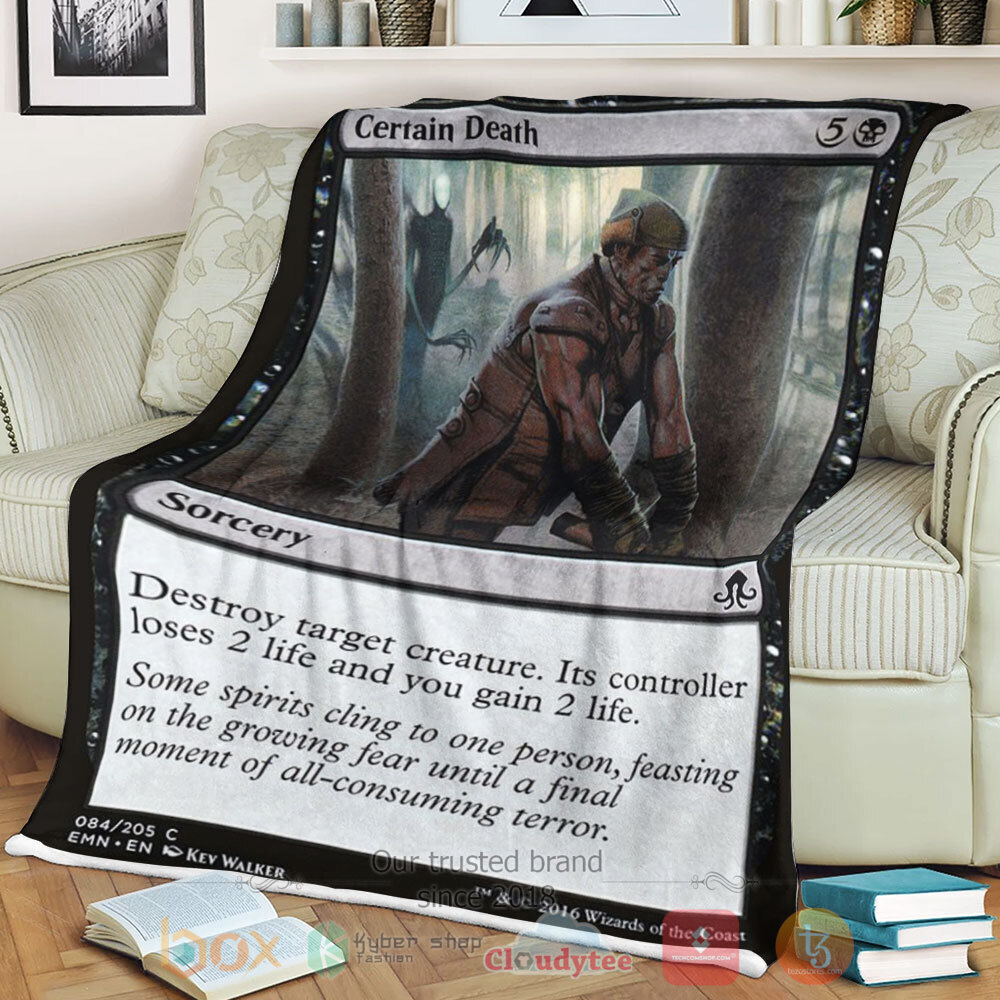 Game Mtg Emn 84 Certain Death Sherpa Blanket Game Mtg Emn 84 Certain Death Sherpa Blanket