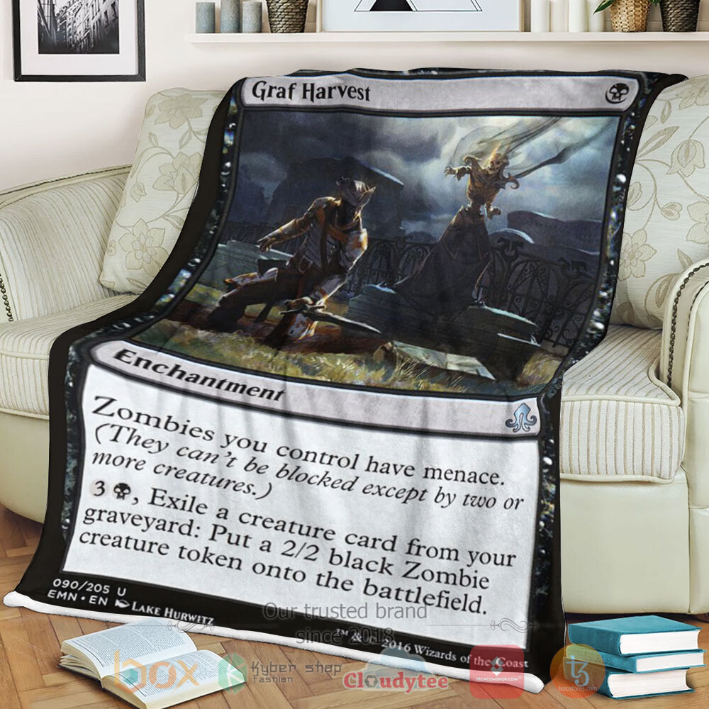 Game Mtg Emn 90 Graf Harvest Sherpa Blanket Game Mtg Emn 90 Graf Harvest Sherpa Blanket