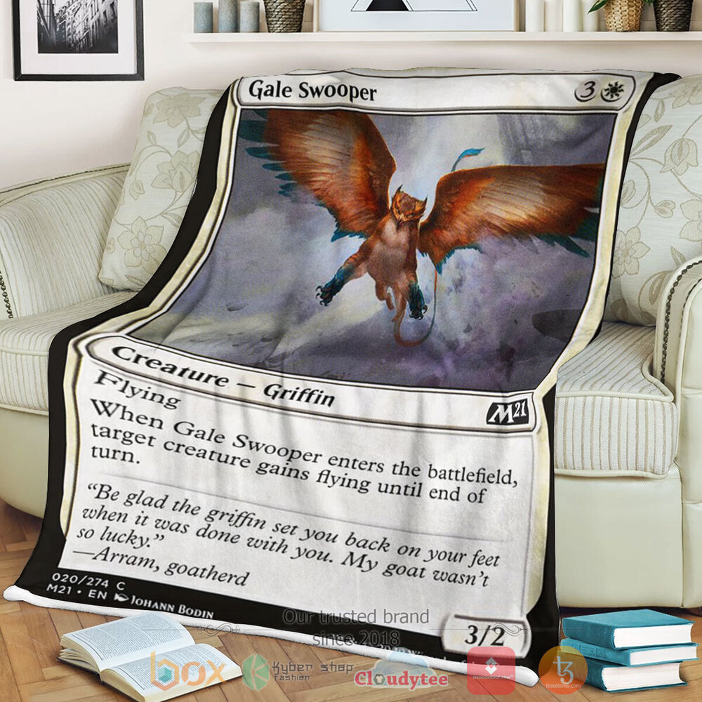 Game Mtg Gale Swooper Fleece Blanket Game Mtg Gale Swooper Fleece Blanket