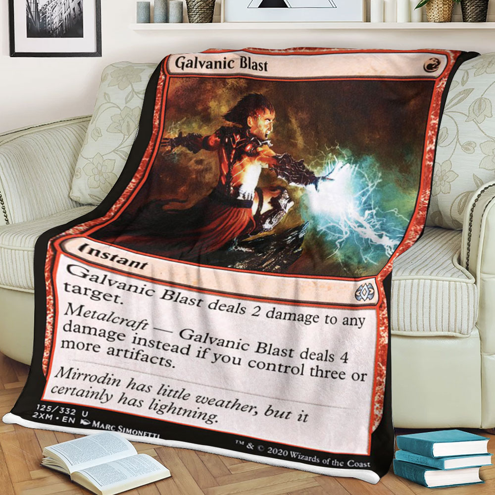 Game Mtg Galvanic Blast Blanket Game Mtg Galvanic Blast Blanket