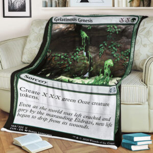 Game Mtg Gelatinous Genesis Blanket