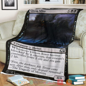 Game Mtg Gloom Sower Fleece Blanket