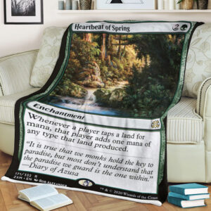 Game Mtg Heartbeat Of Spring Blanket