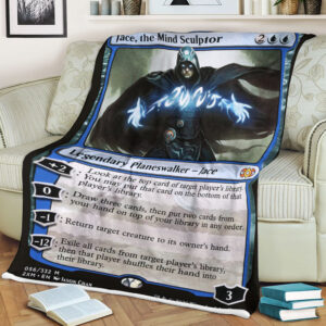Game Mtg Jace The Mind Sculptor Blanket 2
