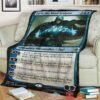 Game Mtg Jace The Mind Sculptor Custom Soft Blanket