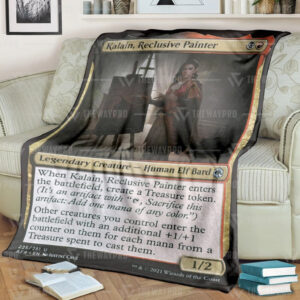 Game Mtg Kalain Reclusive Painter Custom Soft Blanket 2