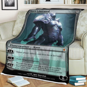 Game Mtg Karn Liberated Blanket 3