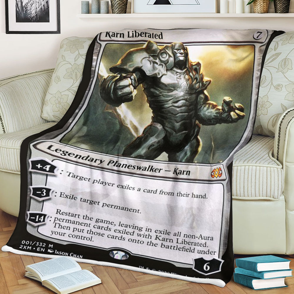 Game Mtg Karn Liberated Blanket 4 Game Mtg Karn Liberated Blanket 4