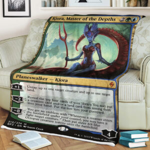 Game Mtg Kiora Master Of The Depths Blanket