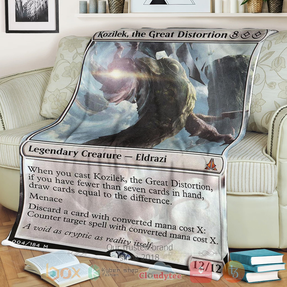Game Mtg Kozilek The Great Distortion Sherpa Blanket Game Mtg Kozilek The Great Distortion Sherpa Blanket