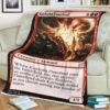 Game Mtg Kuldotha Flamefiend Blanket