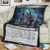 Game Mtg Liliana S Scorn Fleece Blanket