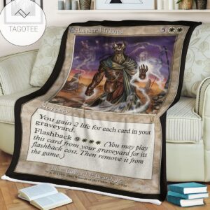 Game Mtg Magic The Gathering Ancestral Tribute Blanket