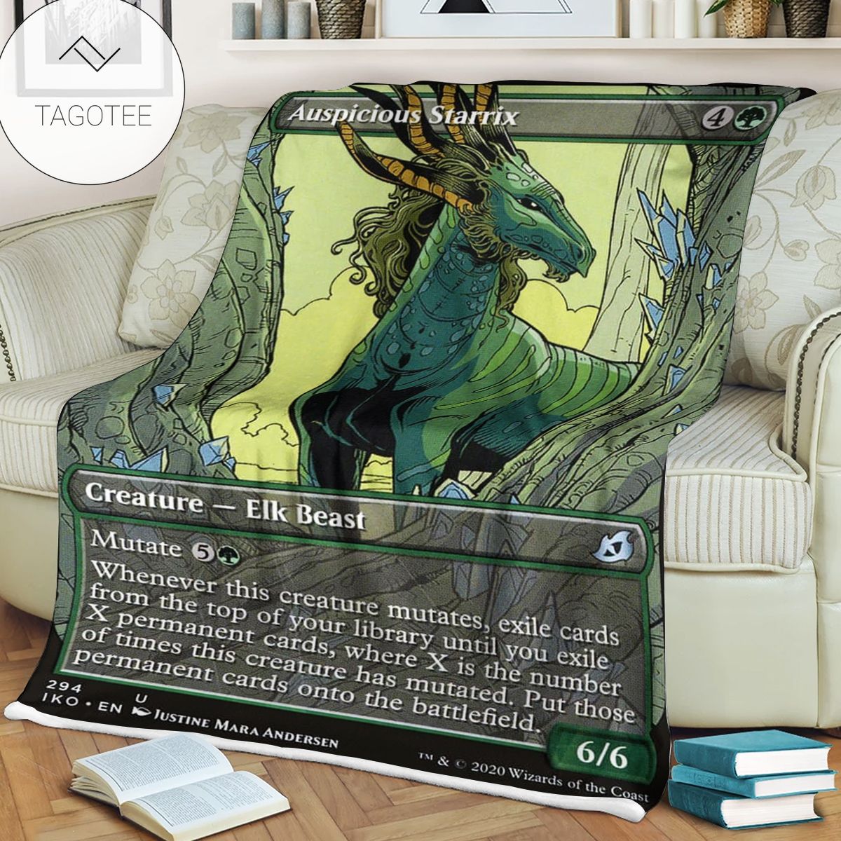 Game Mtg Magic The Gathering Auspicious Starrix Blanket Tagotee Game Mtg Magic The Gathering Auspicious Starrix Blanket Tagotee