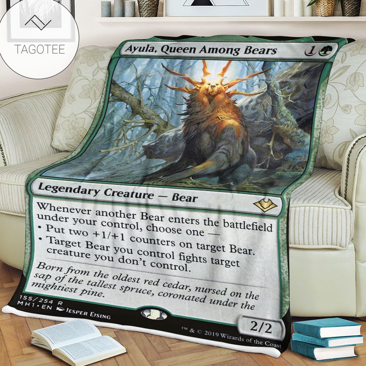 Game Mtg Magic The Gathering Ayula Queen Among Bears Blanket Tagotee Game Mtg Magic The Gathering Ayula Queen Among Bears Blanket Tagotee